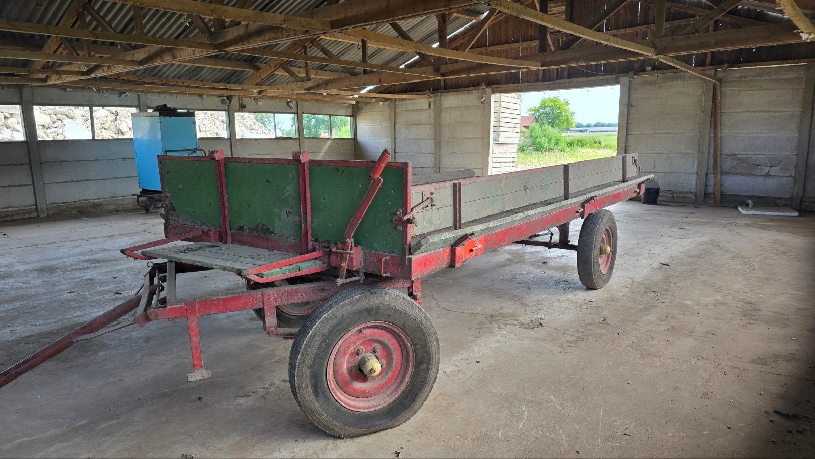 Landbouwwagen, Ophalen, Transport